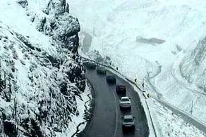 بارش باران و برف در جاده‌های ۱۰ استان 
