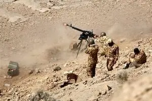 درگیری سپاه با گروهک تروریستی در مرز لار زاهدان 