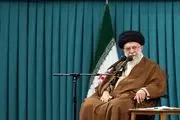 مدیحه سرایی مداح لبنانی در دیدار رهبری + ببینید 