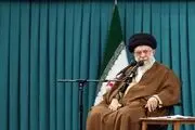 مدیحه سرایی مداح لبنانی در دیدار رهبری + ببینید 