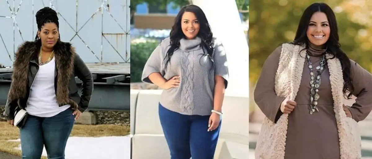 افراد چاق با این لباسها لاغرتر شوید!