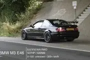 تست شتاب و سرعت ب‌ام‌و M3 V10 در اتوبان + فیلم