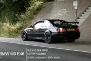 تست شتاب و سرعت ب‌ام‌و M3 V10 در اتوبان + فیلم