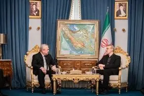 نماینده ویژه پوتین با علی لاریجانی دیدار کرد 