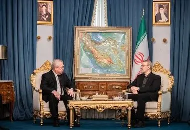نماینده ویژه پوتین با علی لاریجانی دیدار کرد 