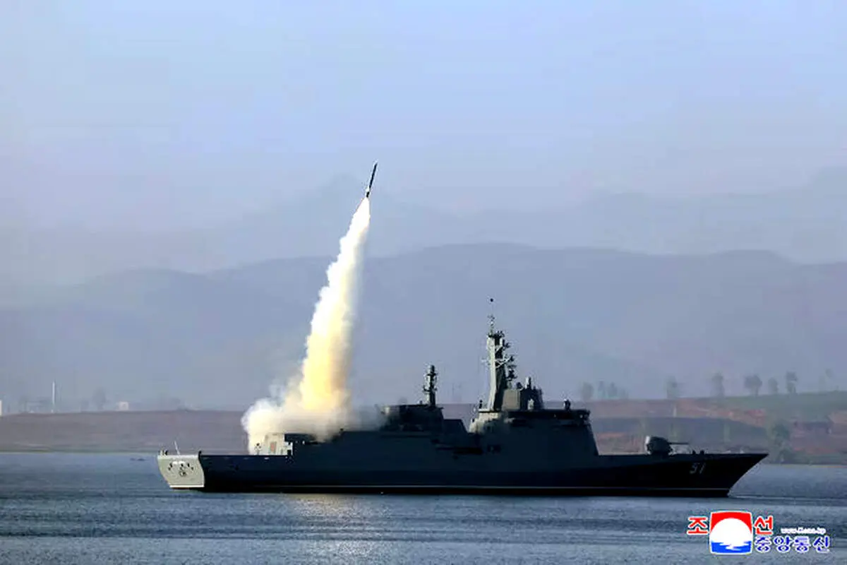 کره شمالی موشک شلیک کرد 