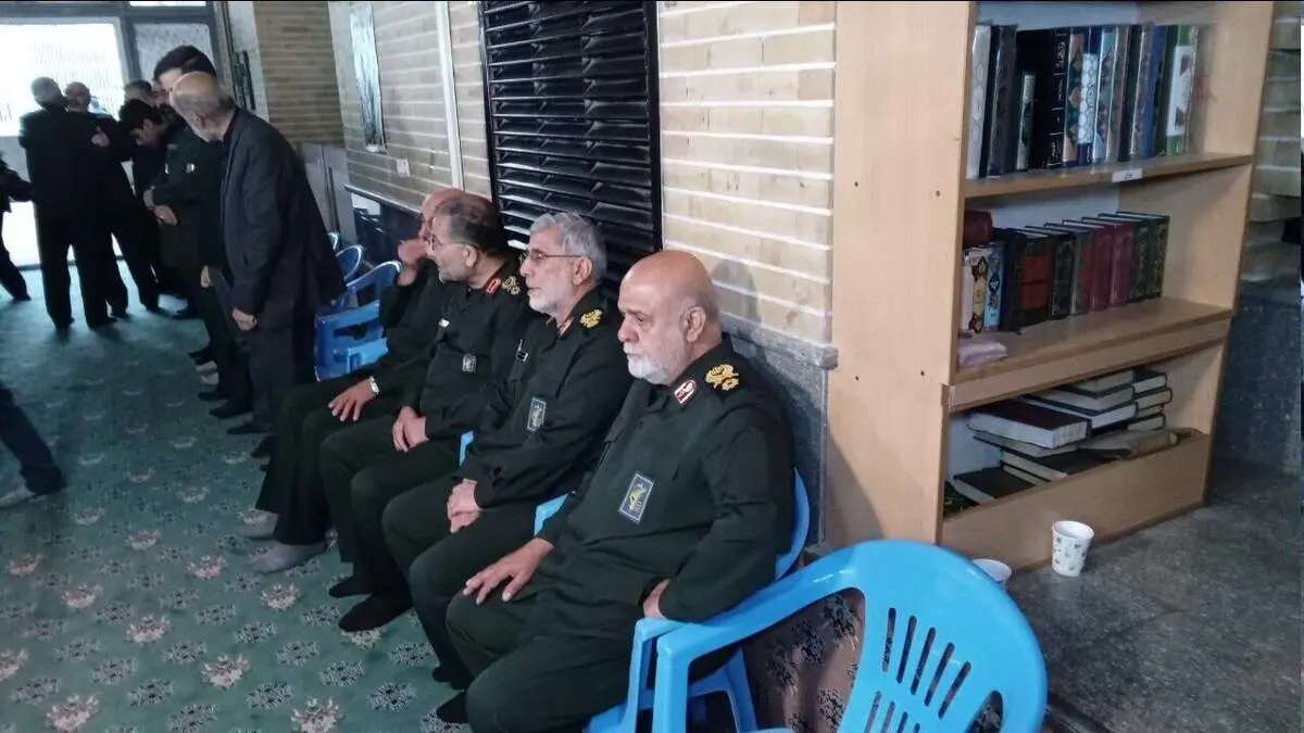 عکس جدید از سردار قاآنی در یک مراسم + ببینید 