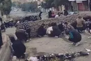 در جوانرود چه خبر است؟| این مرد در آتش سوخت+ببینید 