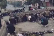 در جوانرود چه خبر است؟| این مرد در آتش سوخت+ببینید 
