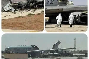 ایران، آواکس E-3 آمریکایی را منهدم کرد + عکس 