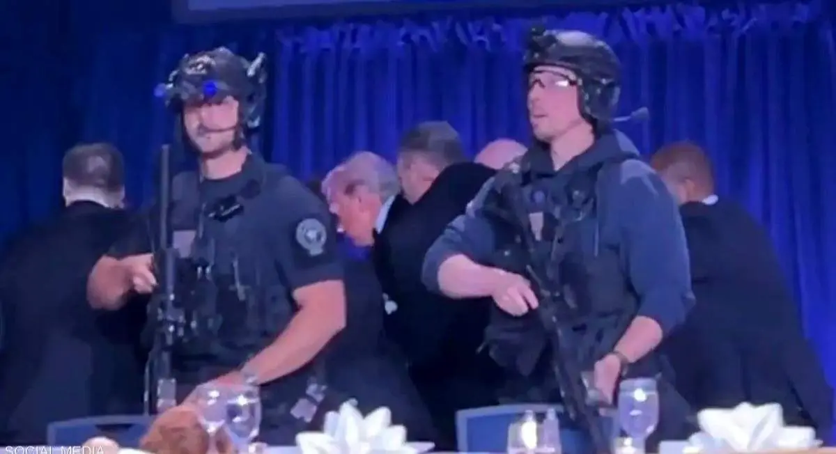 جزییات تیراندازی در محل ضیافت شام ترامپ/ عامل حمله چه کسی بود؟ 