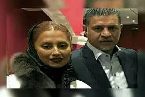علی دایی با همسرش مونا فرخ آذری در کنسرت خواننده محبوب/ فیلم