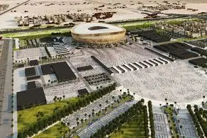 تکمیل ورزشگاه فینال جام جهانی 2022