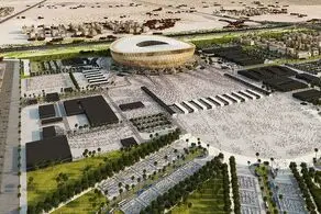 تکمیل ورزشگاه فینال جام جهانی 2022