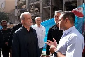 بازدید پزشکیان از برخی مناطق آسیب‌دیده از تهاجم رژیم صهیونیستی