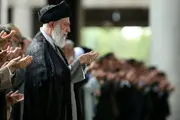 نماز عید فطر به امامت مقام معظم رهبری اقامه شد