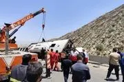 گزارش سخنگوی دولت از عملکرد اورژانس در حادثه واژگونی اتوبوس