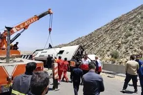 گزارش سخنگوی دولت از عملکرد اورژانس در حادثه واژگونی اتوبوس