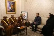 حضور وزیر خارجه عمان در منزل شهید امیرعبداللهیان
