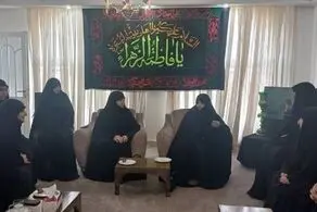 دیدار دختران سیدحسن نصرالله با همسر و دختران رئیسی