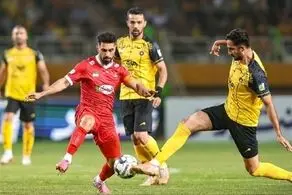 پنالتی پرسپولیس مقابل سپاهان سوخت؟/ صحنه مشکوک را ببینید