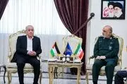 دیدار معاون دبیرکل جبهه مردمی برای آزادی فلسطین با سردار سلامی
