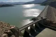 بارش باران سد معروف مازندران را سرریز کرد + عکس