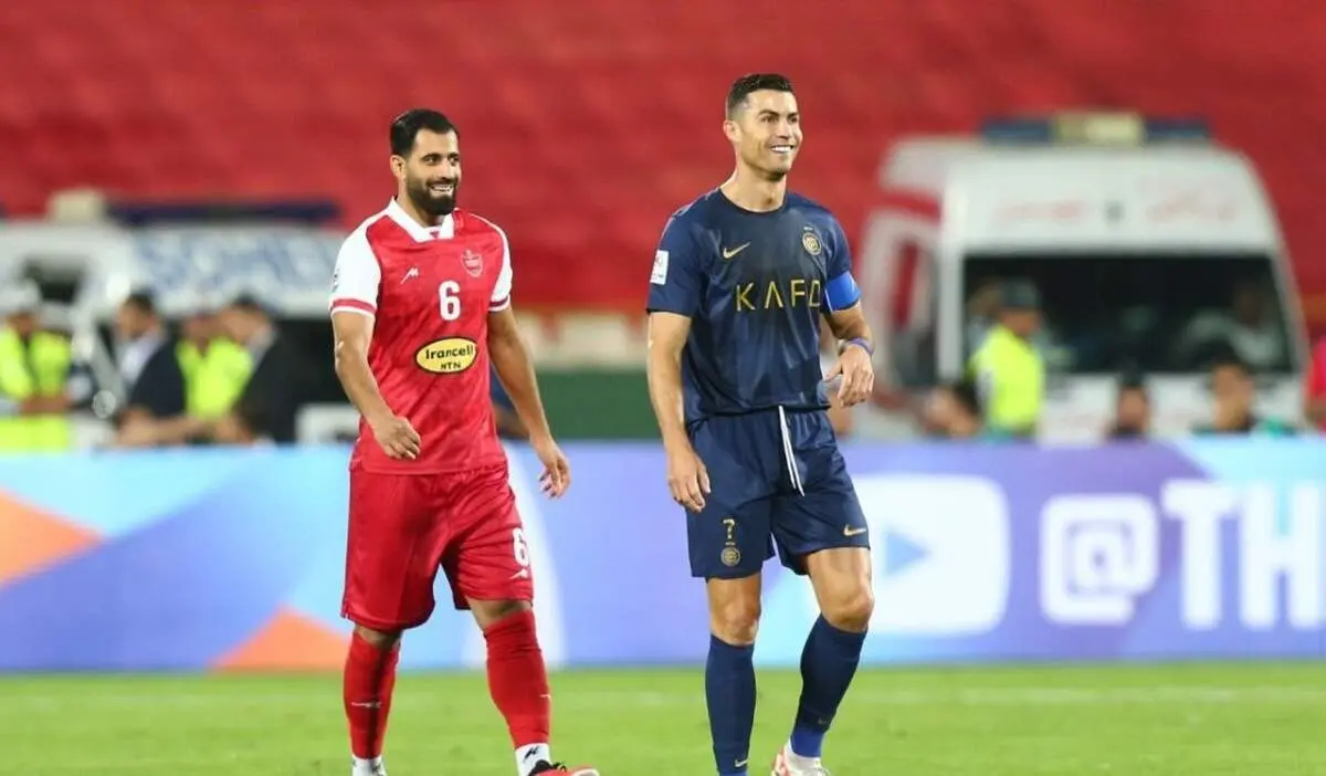 تحقیر ستاره پرسپولیس توسط رونالدو