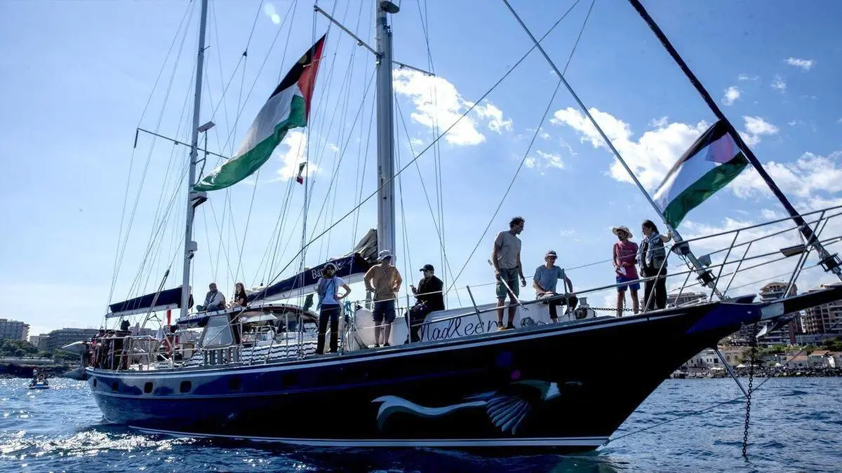 ارتش رژیم صهیونیستی کشتی مادلین را محاصره کرد