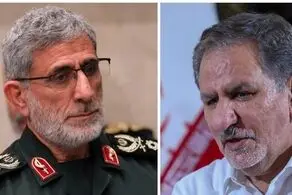 سردار قاآنی به جهانگیری تسلیت گفت