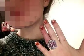 حماقت عجیب عروس خانم در خرید حلقه ازدواج! + عکس