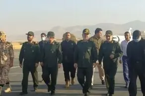 فرمانده سپاه برای بازدید به ایلام رفت 