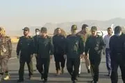 فرمانده سپاه برای بازدید به ایلام رفت 