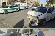 برخورد ۳ سرویس مدرسه در جنوب‌غرب تهران