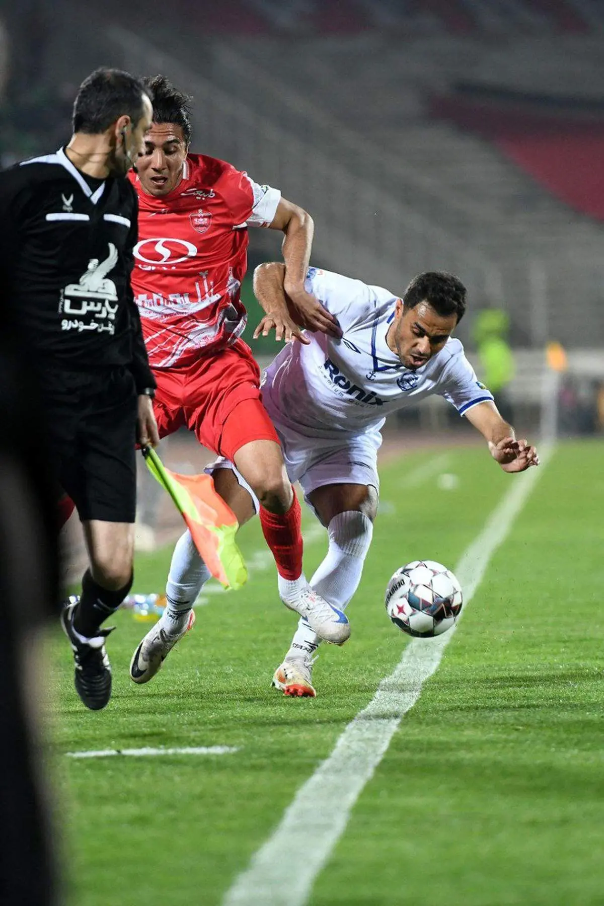 بازگشت ازیکن معترض به تمرین پرسپولیس