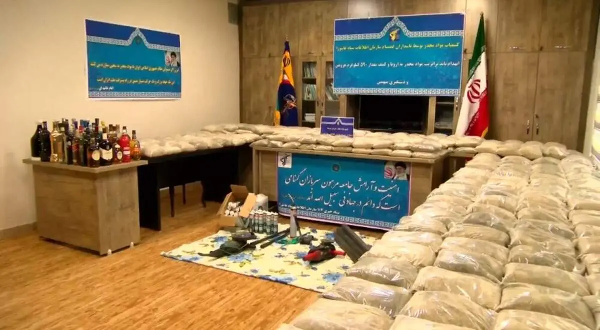 کشف محموله بزرگ شیشه و هروئین در جنوب تهران