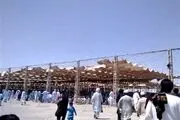 حمله اغتشاشگران به فرمانداری خاش با سنگ و سلاح