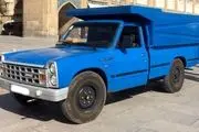 نوشته ترسناکی که پشت این وانت نوشته شده+‌عکس