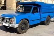 نوشته ترسناکی که پشت این وانت نوشته شده+‌عکس