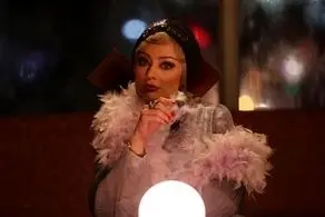  گریم متفاوت یکتا ناصر و امین حیایی در یک فیلم/ عکس