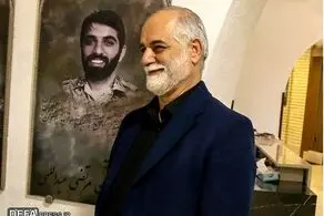 عکس از شهید حادثه آتش‌ سوزی در یکی از مراکز نیروی دریایی سپاه + ببینید 