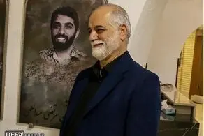 عکس از شهید حادثه آتش‌ سوزی در یکی از مراکز نیروی دریایی سپاه + ببینید 