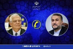 گفتگوی حسین امیرعبداللهیان و‌ بورل درباره همکاری ایران و آژانس 