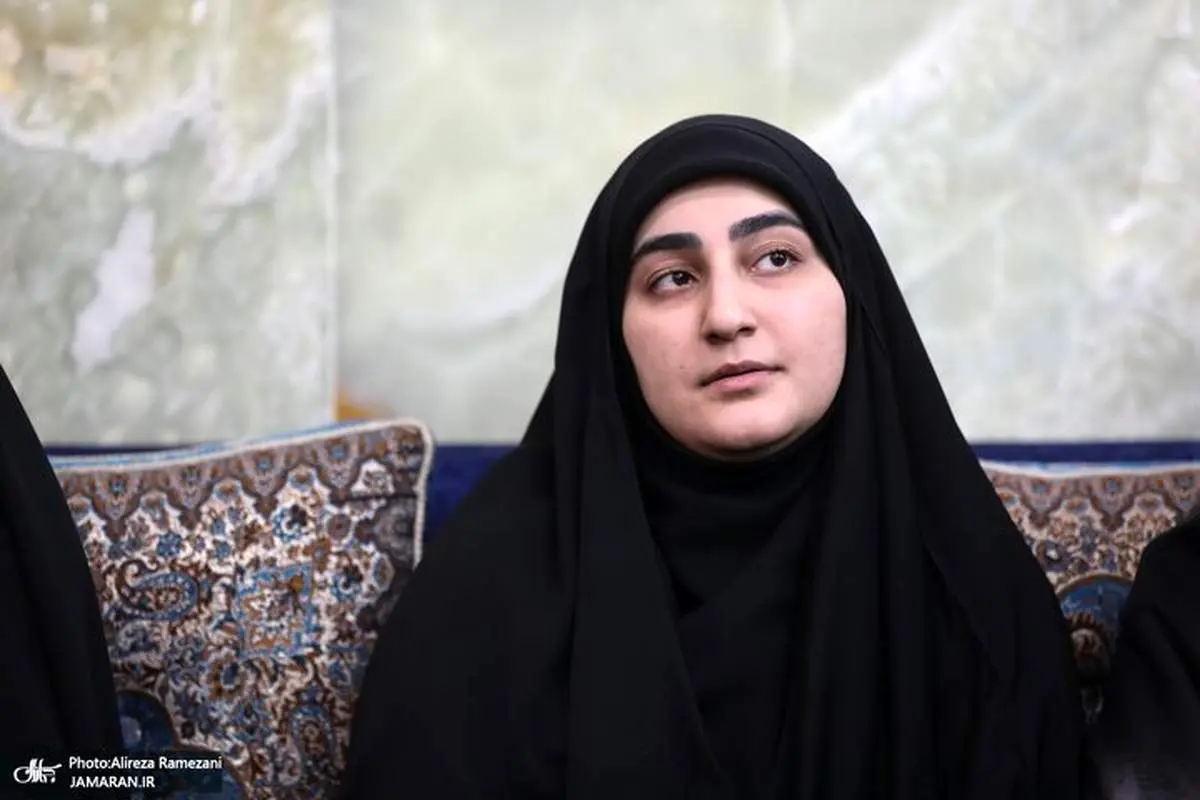 زینب سلیمانی و سردار قاآنی در یک مراسم + عکس