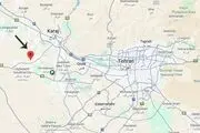 محل دقیق وقوع زمین لرزه کرج و فاصله آن از تهران