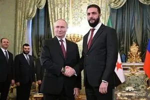 دیدار جولانی با پوتین در کرملین خبرساز شد/ ببینید