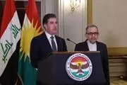بارزانی: داشتن روابط قوی با ایران برای تقویت ثبات منطقه ضروری است