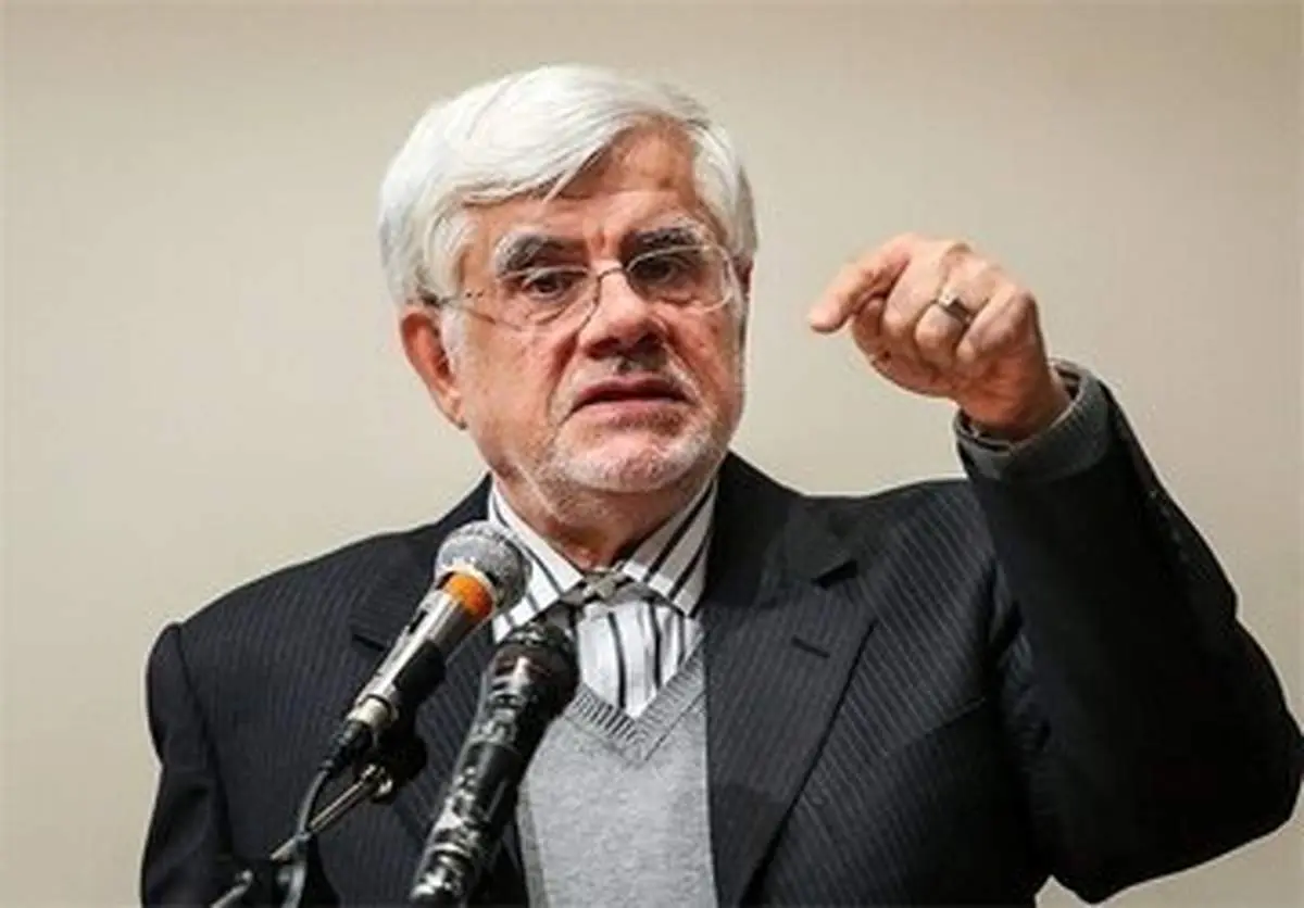 مجلس میکروفون محمدرضا عارف را قطع کرد 