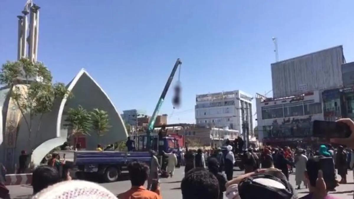 اقدام ترسناک طالبان در هرات/ چهار نفر در ملاءعام اعدام شدند!