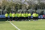 اولین تمرین تیم ملی سوریه در ایران برگزار شد